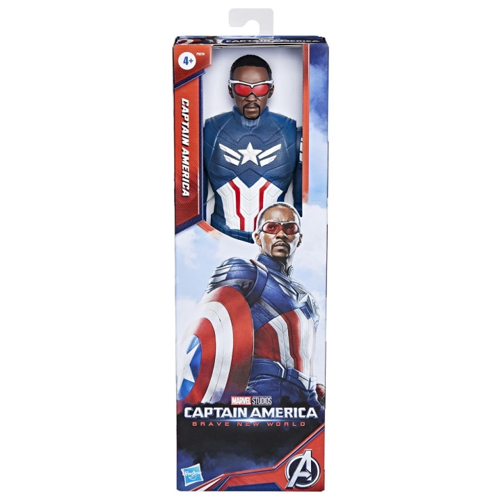 Marvel Avengers Titan Hero 12 Inch Figure Captain America NWO i gruppen LEGETØJ, BØRN & BABY / Legetøj / Figurer, miniaturer og tilbehør hos TP E-commerce Nordic AB (D24875)