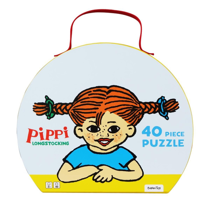 ASTRID LINDGREN Suitcase With 40 Pcs Puzzle i gruppen LEGETØJ, BØRN & BABY / Legetøj / børns puslespil hos TP E-commerce Nordic AB (D24898)