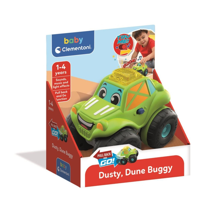 Clementoni Stunt Wheels Pullback Car Dune Buggy i gruppen LEGETØJ, BØRN & BABY / Legetøj / Legetøjsbiler hos TP E-commerce Nordic AB (D24903)