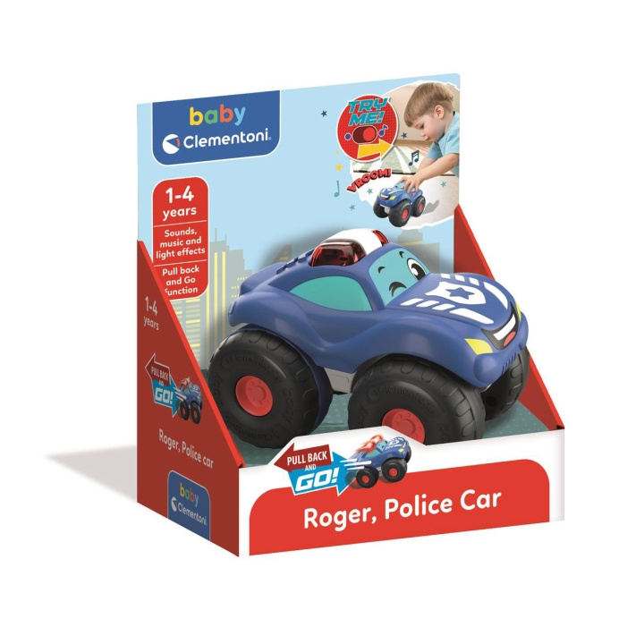 Clementoni Stunt Wheels Pullback Car Police i gruppen LEGETØJ, BØRN & BABY / Legetøj / Legetøjsbiler hos TP E-commerce Nordic AB (D24905)