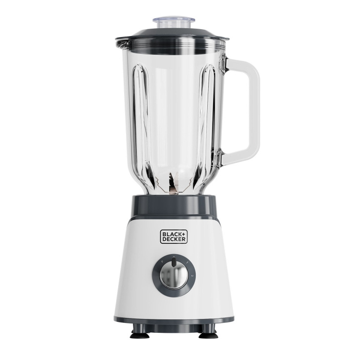 BLACK+DECKER Blender 1000W Hvid i gruppen HJEM, HUS & HAVE / Husholdningsapparater / Foodprocessor og køkkenassistenter / Mixer & Blender hos TP E-commerce Nordic AB (D24910)