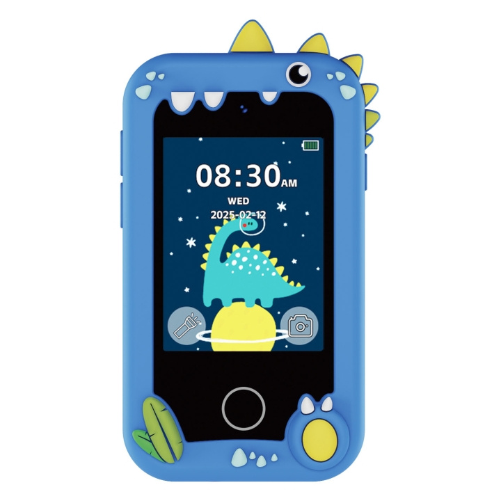 MINILENS Legetelefon Smartphone Blå i gruppen LEGETØJ, BØRN & BABY / Babyleg (0-3 år) / Aktivitetslegetøj hos TP E-commerce Nordic AB (D24930)