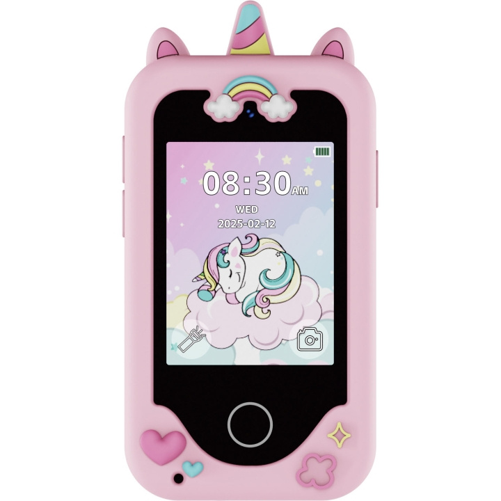 MINILENS Legetelefon Smartphone Pink i gruppen LEGETØJ, BØRN & BABY / Babyleg (0-3 år) / Aktivitetslegetøj hos TP E-commerce Nordic AB (D24931)