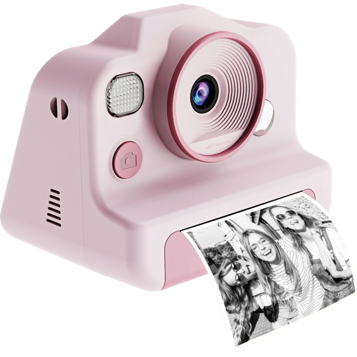 MINILENS Instant Kamera Rosa i gruppen HJEMMEELEKTRONIK / Foto og video / Kamera hos TP E-commerce Nordic AB (D24935)