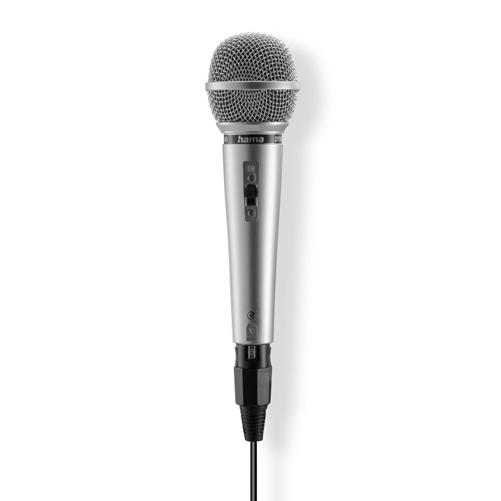 Hama Mikrofon Karaoke Dynamisk Mono Jam Star Sølv i gruppen HJEMMEELEKTRONIK / Lyd & billede / Håndholdte mikrofoner hos TP E-commerce Nordic AB (D24943)