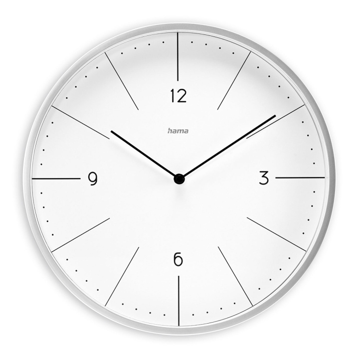 Hama Vægur Sardinia Grå 30cm Diameter i gruppen HJEM, HUS & HAVE / Ure og tællere / Væg ure hos TP E-commerce Nordic AB (D24946)