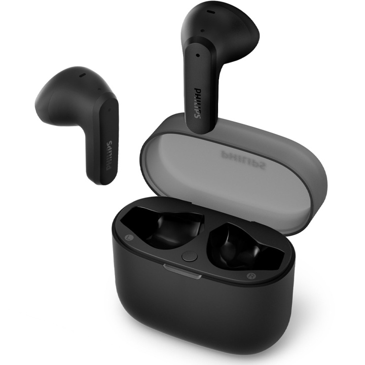 Philips Hörlurar In-Ear TWS Dynamisk bas Svart i gruppen HJEMMEELEKTRONIK / Lyd & billede / Hovedtelefoner & Tilbehør / Hovedtelefoner hos TP E-commerce Nordic AB (D25030)