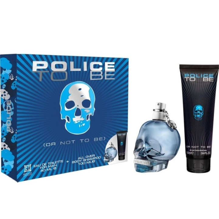 Police Giftset Police To Be (Or Not To Be) Edt 75ml + All Over Body Shampoo 100ml i gruppen SKØNHED & HELSE / Duft & Parfume / Parfume / Parfume til ham hos TP E-commerce Nordic AB (D25137)