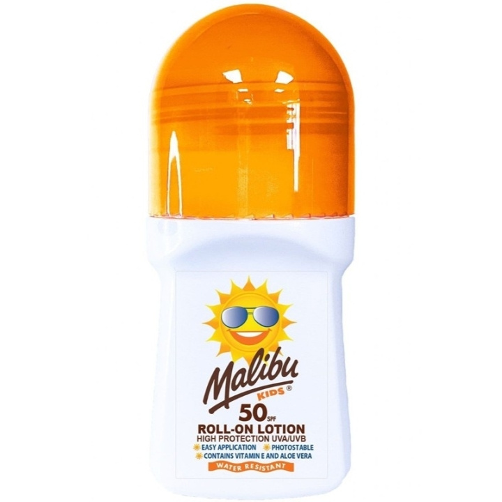 Malibu Kids Roll-On Lotion SPF50 50ml i gruppen SKØNHED & HELSE / Hudpleje / Tanning / Solbeskyttelse hos TP E-commerce Nordic AB (D25155)