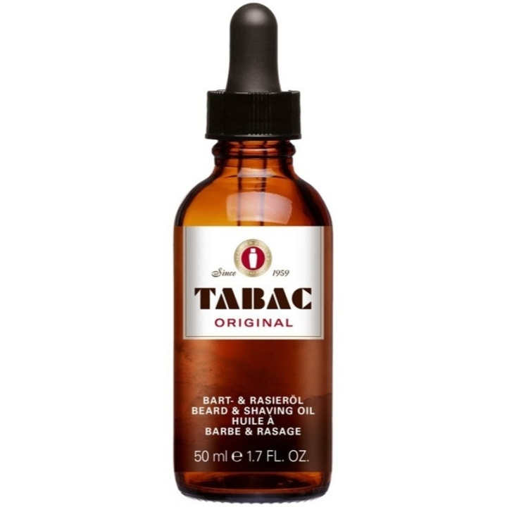 Tabac Original Beard & Shaving Oil 50ml i gruppen SKØNHED & HELSE / Hår og styling / Skæg pleje / Skæg olie hos TP E-commerce Nordic AB (D25156)