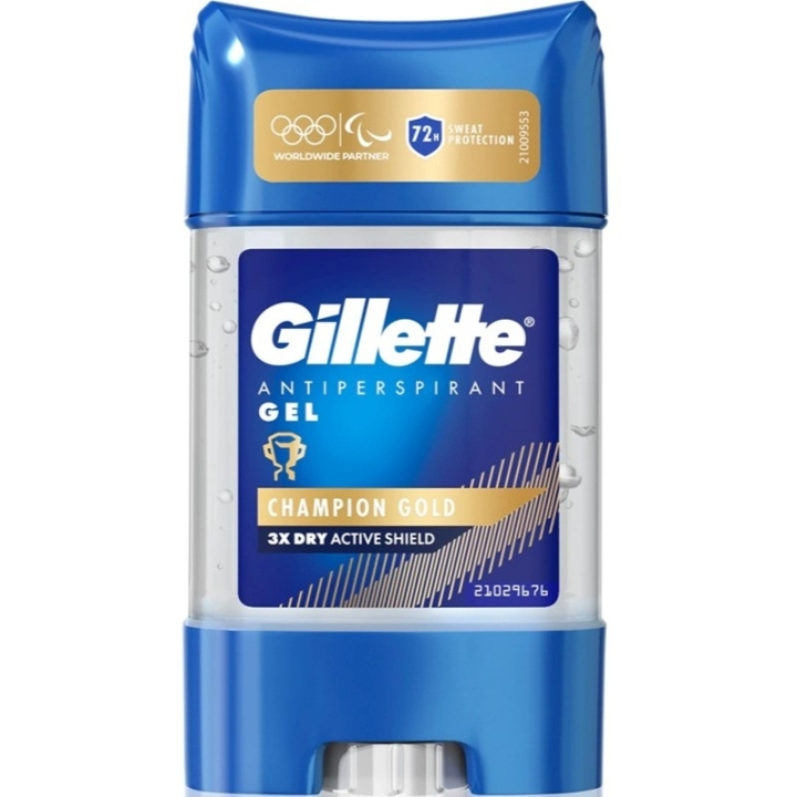 Gillette Champion Gold Men Antiperspirant Gel 70ml i gruppen SKØNHED & HELSE / Duft & Parfume / Deodorant / Deo for ham hos TP E-commerce Nordic AB (D25159)