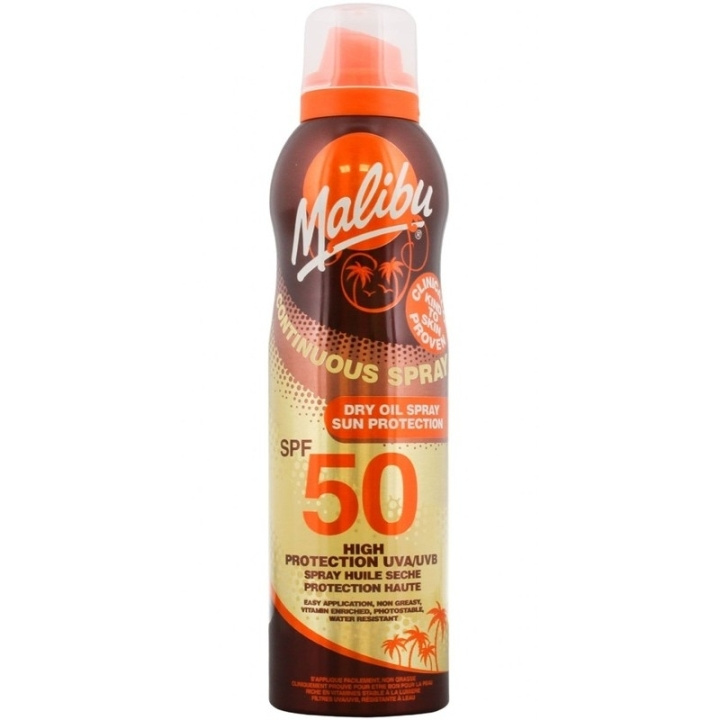 Malibu Sun High Protection Dry Oil Spray SPF50 175ml i gruppen SKØNHED & HELSE / Hudpleje / Tanning / Solbeskyttelse hos TP E-commerce Nordic AB (D25163)