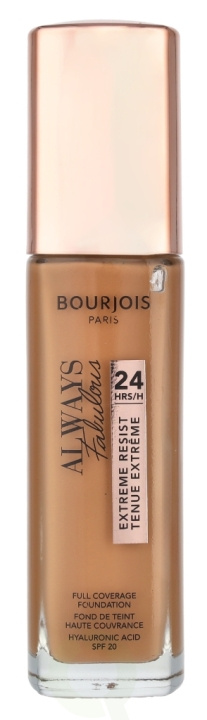 Bourjois Always Fabulous 24H Foundation SPF20 30 ml #520 Caramel i gruppen SKØNHED & HELSE / Makeup / Makeup ansigt / Foundation hos TP E-commerce Nordic AB (D25186)