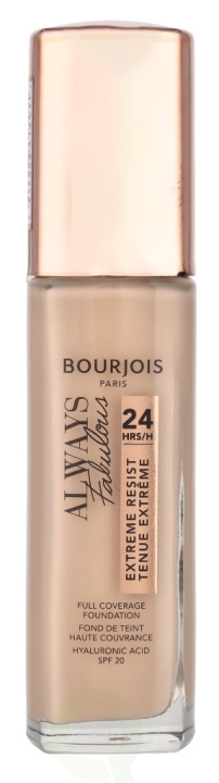 Bourjois Always Fabulous 24H Foundation SPF20 30 ml #110 Light Vanilla i gruppen SKØNHED & HELSE / Makeup / Makeup ansigt / Foundation hos TP E-commerce Nordic AB (D25187)