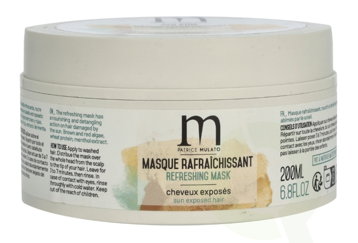 Patrice Mulato P. Mulato Refreshing Mask 200 ml Sun Exposed hair i gruppen SKØNHED & HELSE / Hår og styling / Hårpleje / Hårmaske hos TP E-commerce Nordic AB (D25273)