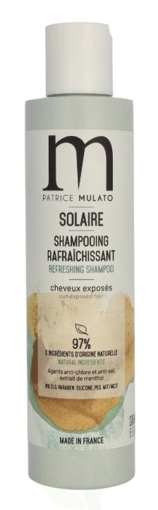 Patrice Mulato P. Mulato Refreshing Shampoo 200 ml Sun Exposed hair i gruppen SKØNHED & HELSE / Hår og styling / Hårpleje / Shampoo hos TP E-commerce Nordic AB (D25274)