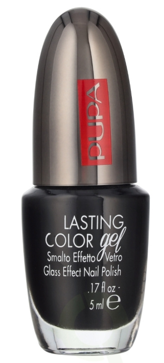 Pupa Milano Pupa Lasting Color Gel Glass Effect Nail Polish 5 ml #052 Deep Darkness i gruppen SKØNHED & HELSE / Manicure / pedicure / Neglelak hos TP E-commerce Nordic AB (D25280)