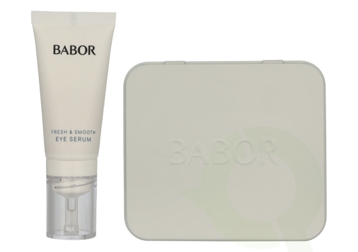 Babor Instant Fresh & Smooth Set 15 ml Instant Fresh & Smooth Eye Serum 15 ml / Eye Patches 2 pieces i gruppen SKØNHED & HELSE / Hudpleje / Ansigt / Dagcreme hos TP E-commerce Nordic AB (D25431)