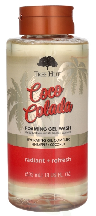 Tree Hut Coco Colada Foaming Gel Wash 532 ml i gruppen SKØNHED & HELSE / Hudpleje / Ansigt / Rengøring hos TP E-commerce Nordic AB (D25449)