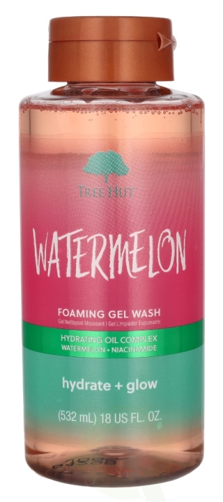 Tree Hut Watermelon Foaming Gel Wash 532 ml i gruppen SKØNHED & HELSE / Hudpleje / Ansigt / Rengøring hos TP E-commerce Nordic AB (D25450)