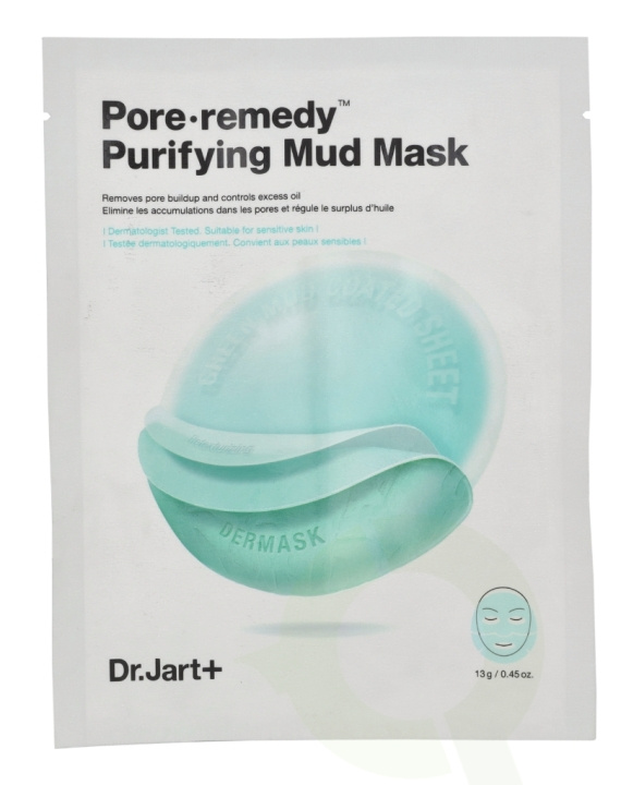 Dr. Jart + Dermask Pore·Remedy Purifying Mud Mask 13 g i gruppen SKØNHED & HELSE / Hudpleje / Ansigt / Masker hos TP E-commerce Nordic AB (D25482)