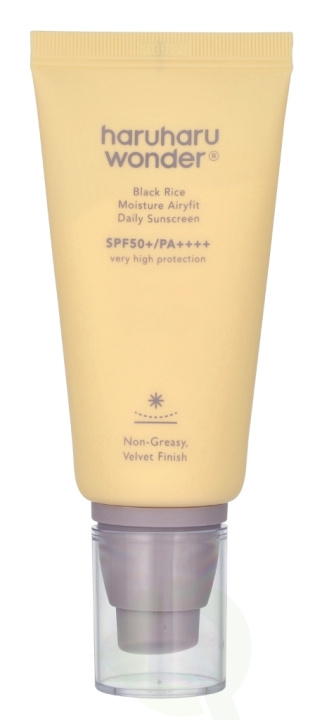 Haruharu Wonder Black Rice Moisture Airyfit Daily Sunscreen SPF50+ PA++++ 50 ml i gruppen SKØNHED & HELSE / Hudpleje / Tanning / Solbeskyttelse hos TP E-commerce Nordic AB (D25498)