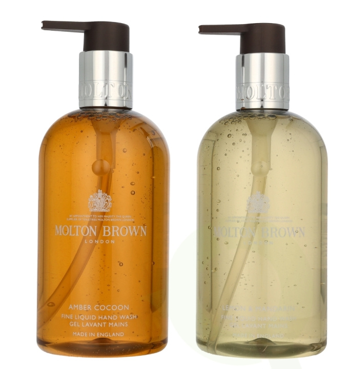 Molton Brown Woody & Citrus Hand Care Duo Set 600 ml 2 x 300 ml i gruppen SKØNHED & HELSE / Manicure / pedicure / Håndcreme hos TP E-commerce Nordic AB (D25513)