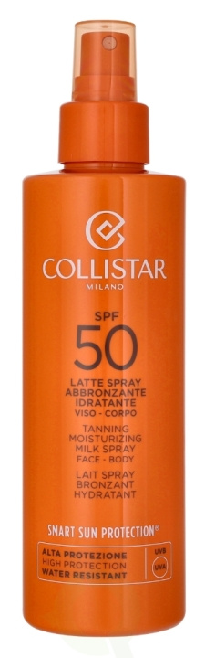 Collistar Tanning Moisturizing Milk Spray SPF50 200 ml i gruppen SKØNHED & HELSE / Hudpleje / Tanning / Solbeskyttelse hos TP E-commerce Nordic AB (D25570)