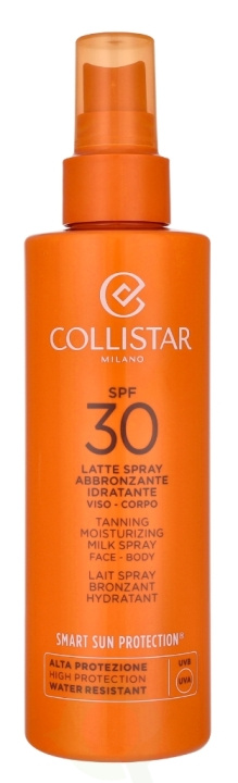 Collistar Tanning Moisturizing Milk Spray Face-Body SPF30 200 ml i gruppen SKØNHED & HELSE / Hudpleje / Tanning / Solbeskyttelse hos TP E-commerce Nordic AB (D25588)