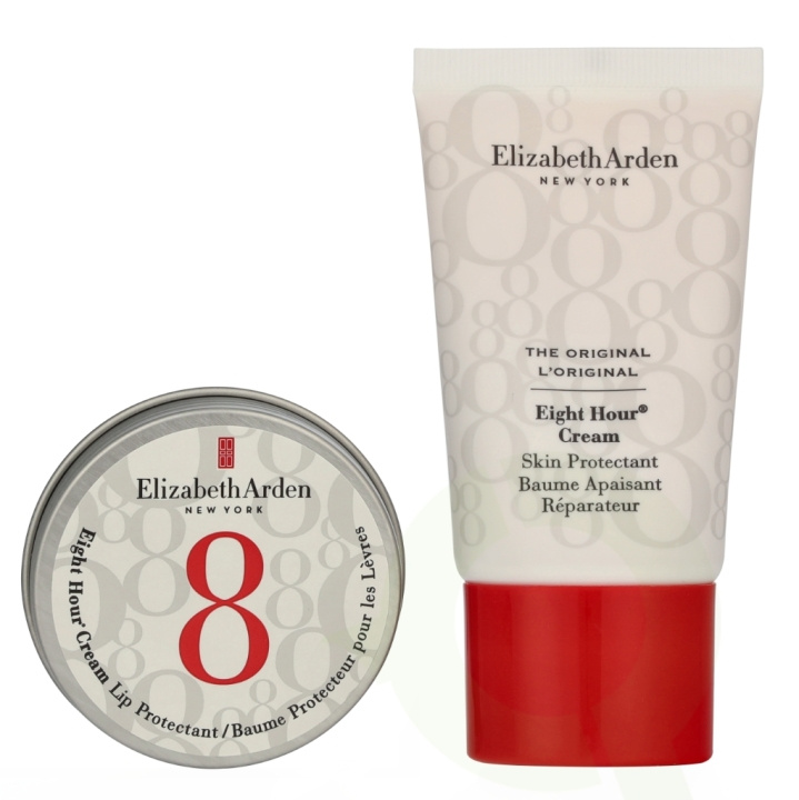 Elizabeth Arden E.Arden 8 Hour Cream Heroes Set 28 ml Lip Protectant 13 ml/Skin Protectant 15 ml i gruppen SKØNHED & HELSE / Hudpleje / Ansigt / Dagcreme hos TP E-commerce Nordic AB (D25685)
