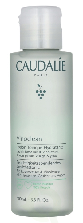 Caudalie Vinoclean Moisturizing Toner 100 ml All Skin Types i gruppen SKØNHED & HELSE / Hudpleje / Ansigt / Ansigtsvand & Facemist hos TP E-commerce Nordic AB (D25718)