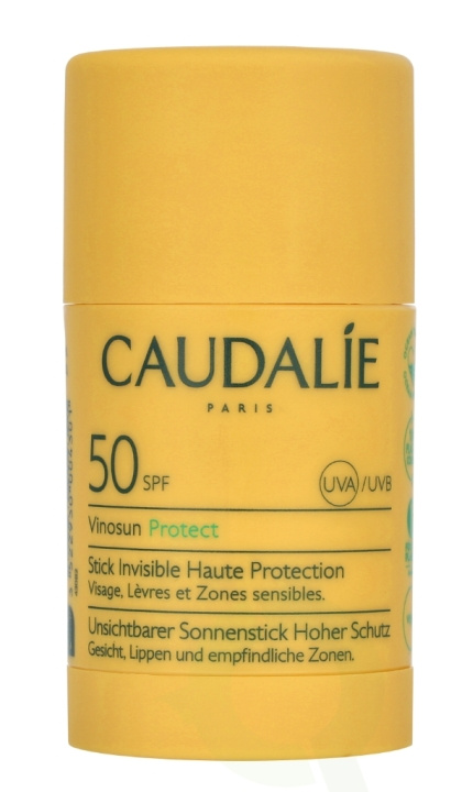 Caudalie Vinosun Invisible Protection Stick SPF50 15 g i gruppen SKØNHED & HELSE / Hudpleje / Tanning / Solbeskyttelse hos TP E-commerce Nordic AB (D25733)