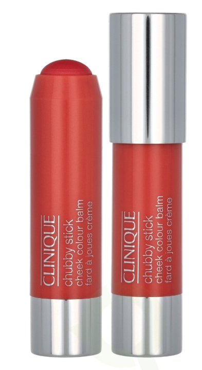 Clinique Chubby Stick Cheek Colour Balm 6 g #02 Robust Rhubarb i gruppen SKØNHED & HELSE / Makeup / Læber / Læbestift hos TP E-commerce Nordic AB (D25753)