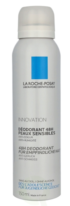 La Roche LRP Physiological 48HR Deodorant Spray 150 ml Sensitive Skin i gruppen SKØNHED & HELSE / Duft & Parfume / Deodorant / Deo for hende hos TP E-commerce Nordic AB (D25756)