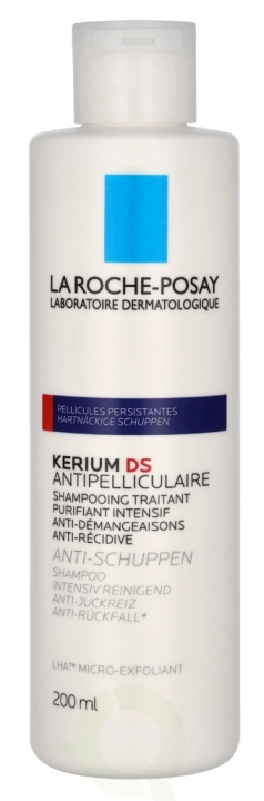 La Roche LRP Kerium DS Anti-Dandruff Shampoo 200 ml i gruppen SKØNHED & HELSE / Hår og styling / Hårpleje / Shampoo hos TP E-commerce Nordic AB (D25757)
