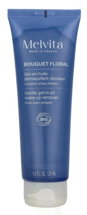 Melvita Bouquet Floral Gentle Gel-In-Oil Make-Up Remover 125 ml i gruppen SKØNHED & HELSE / Makeup / Makeup fjerner hos TP E-commerce Nordic AB (D25777)