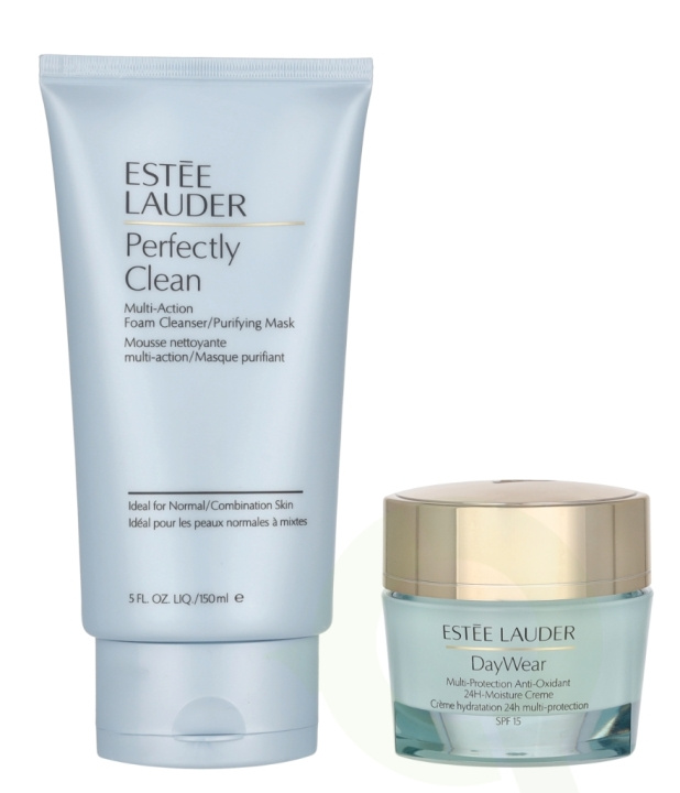 Estee Lauder DayWear Spring Set 200 ml DayWear Multi-Protection Anti-Oxidant 24H-Moisture Creme SPF15 50ml/Perfectly Clean Multi-Action Foam Cleanser/Moisture Mask 150ml i gruppen SKØNHED & HELSE / Hudpleje / Ansigt / Dagcreme hos TP E-commerce Nordic AB (D25779)