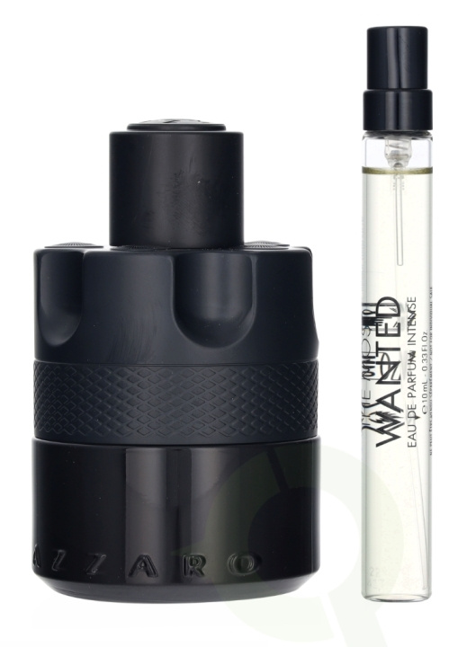 Azzaro The Most Wanted Giftset 60 ml Edp Spray 50ml/Edp Spray 10ml i gruppen SKØNHED & HELSE / Duft & Parfume / Parfume hos TP E-commerce Nordic AB (D25782)