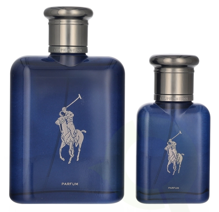 Ralph Lauren Polo Blue Parfum Holiday Giftset 165 ml Edp Spray 125ml/Edp Spray 40ml i gruppen SKØNHED & HELSE / Duft & Parfume / Parfume / Parfume til ham hos TP E-commerce Nordic AB (D25784)