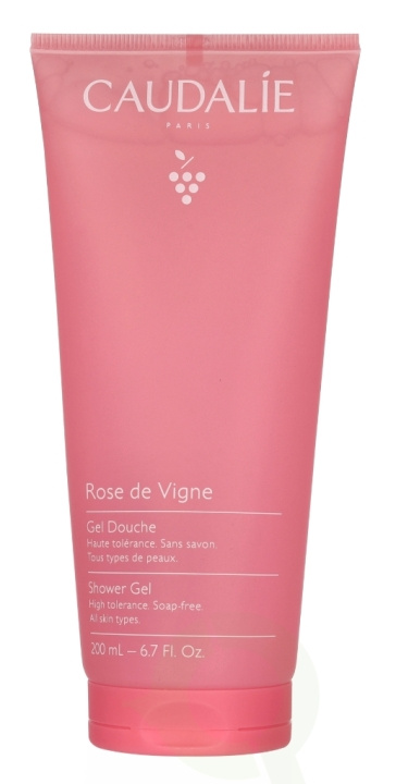 Caudalie Rose De Vigne Showergel 200 ml i gruppen SKØNHED & HELSE / Hudpleje / Kropspleje / Bad & brusecreme hos TP E-commerce Nordic AB (D25816)
