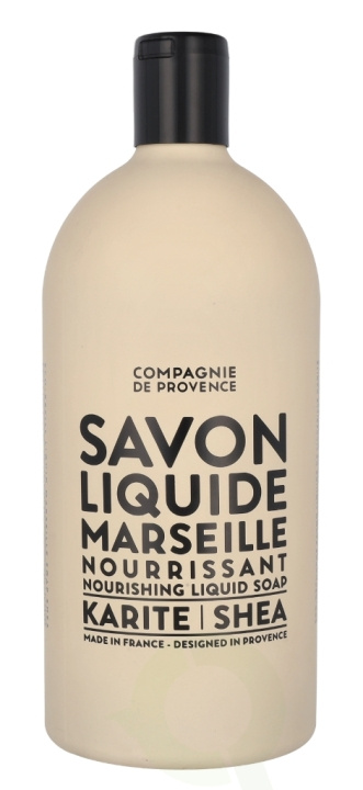 Compagnie De Provence Marseille Liquid Soap - Refill 1000 ml Shea Butter i gruppen SKØNHED & HELSE / Hudpleje / Kropspleje / Duft sæbe hos TP E-commerce Nordic AB (D25857)