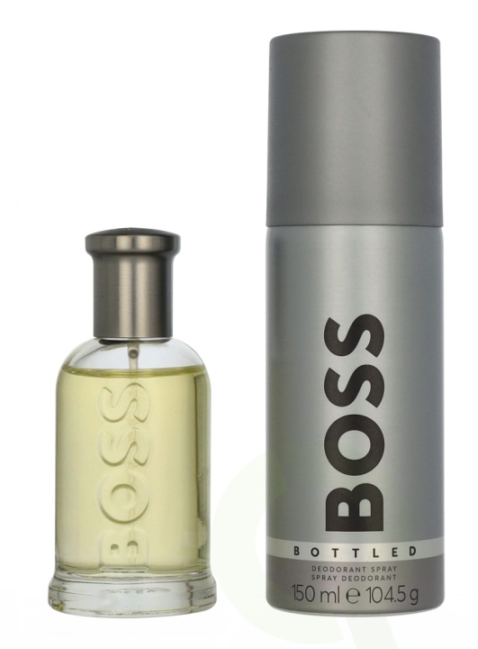 Hugo Boss Bottled Gitset 200 ml Edt Spray 50ml/Deodorant Spray 150ml i gruppen SKØNHED & HELSE / Duft & Parfume / Parfume / Parfume kasser hos TP E-commerce Nordic AB (D25865)