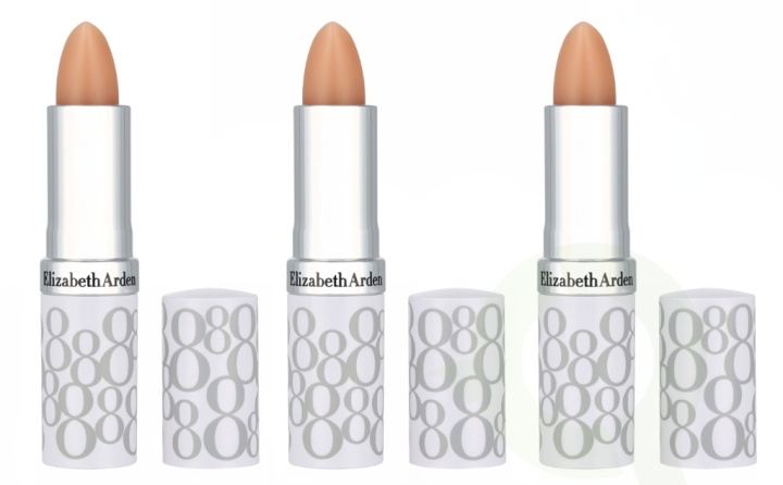 Elizabeth Arden E.Arden Eight Hour Lip Protectant Stick Trio SPF15 11.1 g 3 x 3.7g i gruppen SKØNHED & HELSE / Makeup / Læber / Læbestift hos TP E-commerce Nordic AB (D25892)