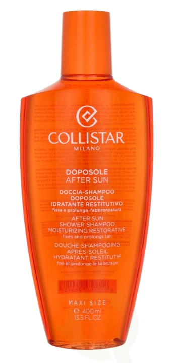 Collistar After Sun Shower-Shampoo Moist. Rest. 400 ml i gruppen SKØNHED & HELSE / Hår og styling / Hårpleje / Shampoo hos TP E-commerce Nordic AB (D25939)