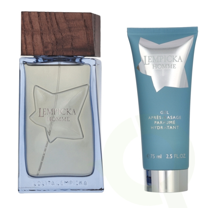 Lolita Lempicka Homme Giftset 175 ml Edt Spray 100ml/After Shave Gel 75ml i gruppen SKØNHED & HELSE / Gaveæske / Gaveæske til ham hos TP E-commerce Nordic AB (D25954)