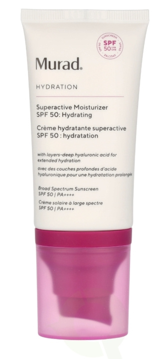 Murad Superactive Moisturiser Hydrating SPF50 50 ml i gruppen SKØNHED & HELSE / Hudpleje / Tanning / Solbeskyttelse hos TP E-commerce Nordic AB (D26065)