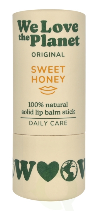 We Love The Planet Lip Balm 4.9 g Sweet Honey i gruppen SKØNHED & HELSE / Makeup / Læber / Læbepomade hos TP E-commerce Nordic AB (D26072)