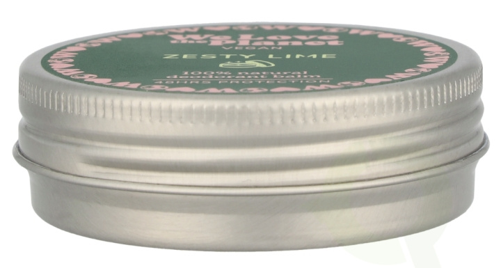 We Love The Planet Vegan Deodorant Balm 35 g Zesty Lime i gruppen SKØNHED & HELSE / Duft & Parfume / Deodorant hos TP E-commerce Nordic AB (D26073)