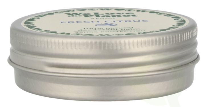We Love The Planet Vegan Deodorant Balm 35 g Fresh Citrus i gruppen SKØNHED & HELSE / Duft & Parfume / Deodorant hos TP E-commerce Nordic AB (D26076)