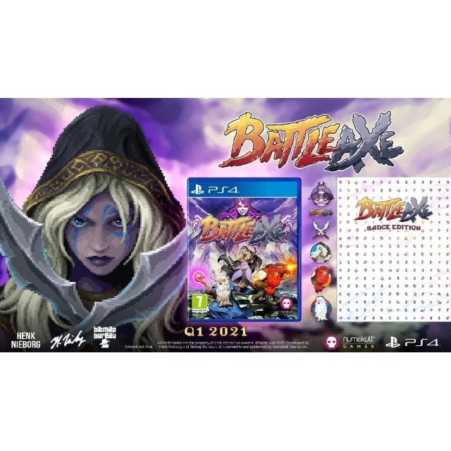Battle Axe (Pin Badges Set) (PS4) i gruppen HJEMMEELEKTRONIK / Spilkonsoller og tilbehør / Sony PlayStation 4 / Spil hos TP E-commerce Nordic AB (D26269)